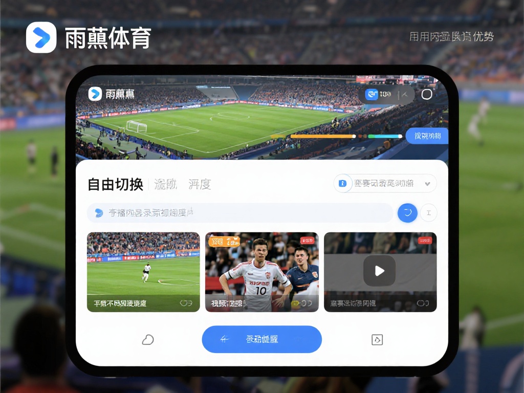 除了直播内容，雨燕体育对于用户使用习惯的