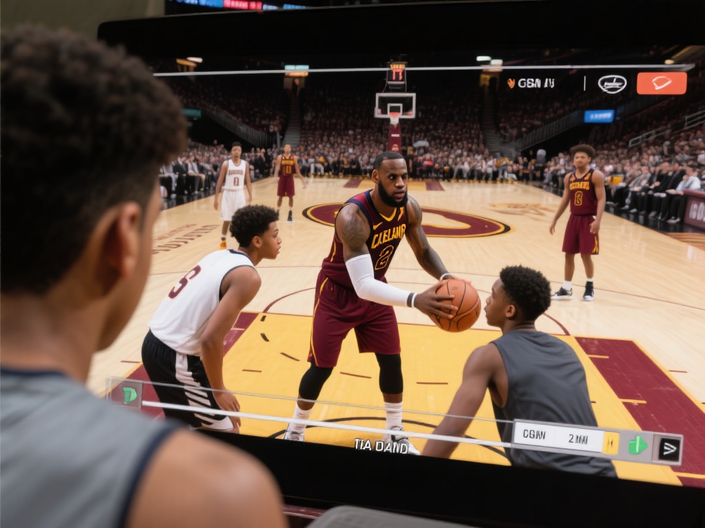 如果一个高中生篮球运动员正在研究勒布朗·